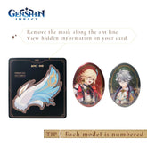 2025 Mihoyo Genshin Impact Character Stand Pin Badge Card Kaveh Alhaitham